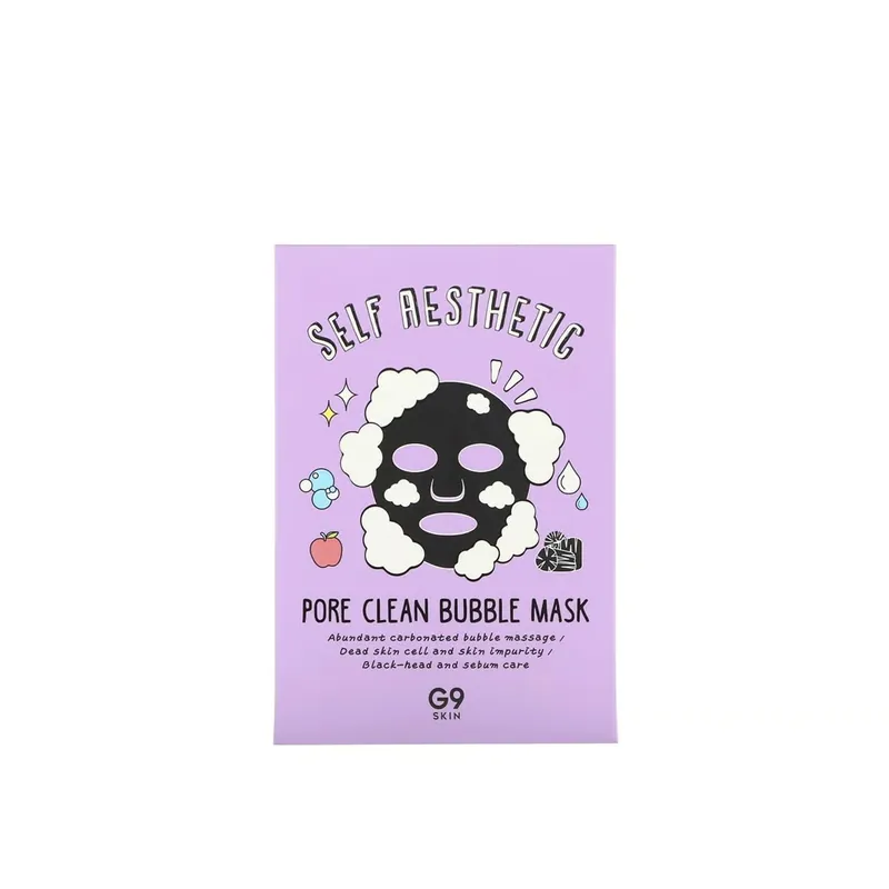 Lähetetään Heti G9 Skin Self Aesthetic Pore Clean Kuplanaamio 23g Suomi Toimitus