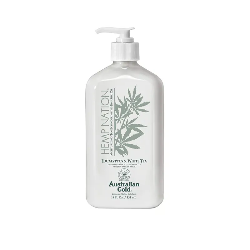 Tarjous Australian Gold Hemp Nation Eucalyptus & White Tea Kosteuttava Rusketuksen Pidentäjä 535ml Suomi Toimitus