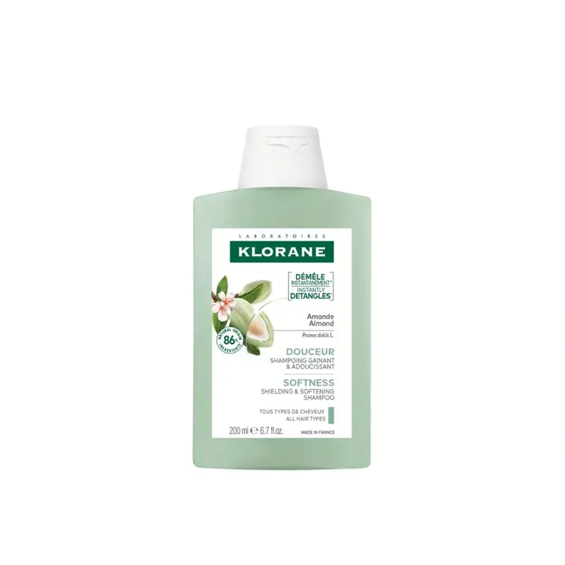 Poisto Klorane Softness Suojaava ja Pehmentävä Shampoo Mantelilla 200ml Suomi Toimitus