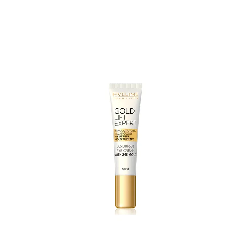Alkuperäinen Eveline Cosmetics Gold Lift Expert Ylellinen Silmänympärysvoide 15ml Suomi Toimitus