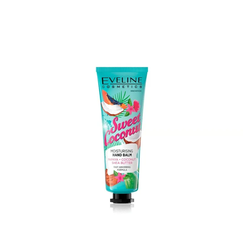 Eveline Cosmetics Sweet Coconut Kosteuttava Käsivoide 50ml Suomi Toimitus Suoraan Valmistajalta