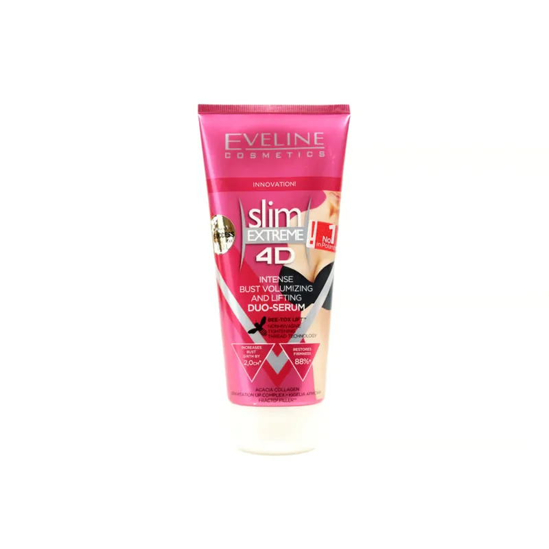 Eveline Cosmetics Slim Extreme 4D Intensiivinen Rintoja Kohottava ja Kiinteyttävä Duo-Seerumi 200ml Suomi Toimitus Turvallinen Maksu