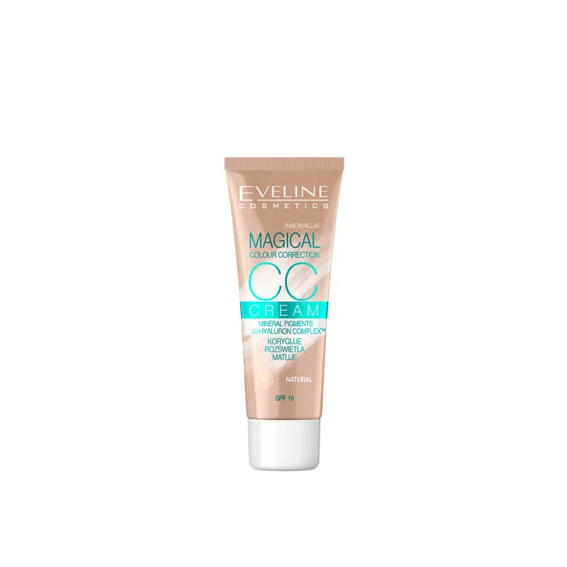Eveline Cosmetics Magical Color Correction CC-Voide SPF15 51 Natural 30ml Suomi Toimitus Tarjous