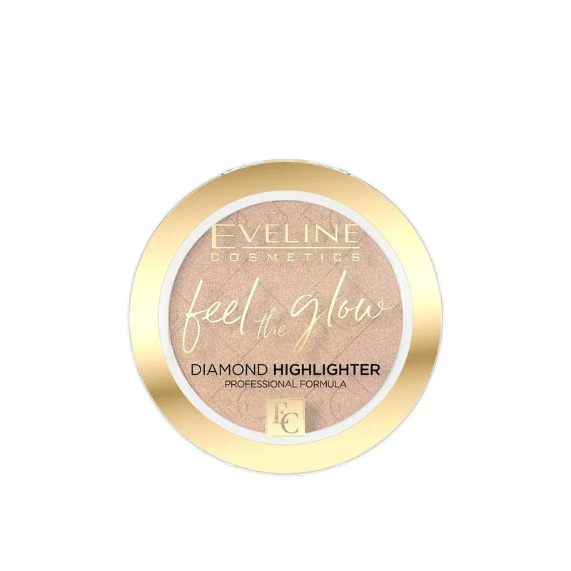 Eveline Cosmetics Feel The Glow Timanttikorostusväri 02 Beach Glow 4.5g Suomi Toimitus Kausialennus