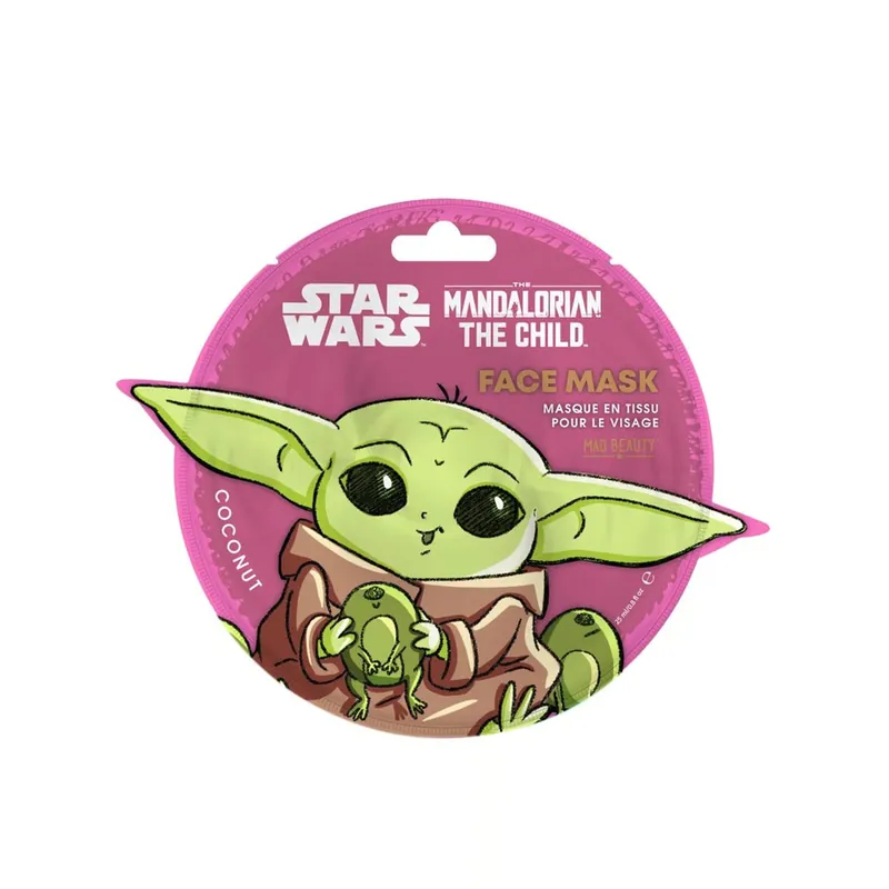 Mad Beauty Star Wars The Mandalorian The Child Kangasnaamio Kasvoille 25ml Suomi Toimitus Tarjous