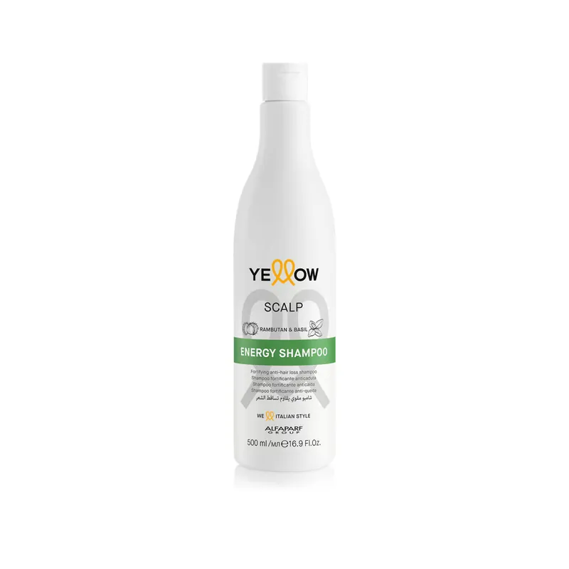 Bestseller Yellow Professional Scalp Energy Shampoo 500ml Suomi Toimitus