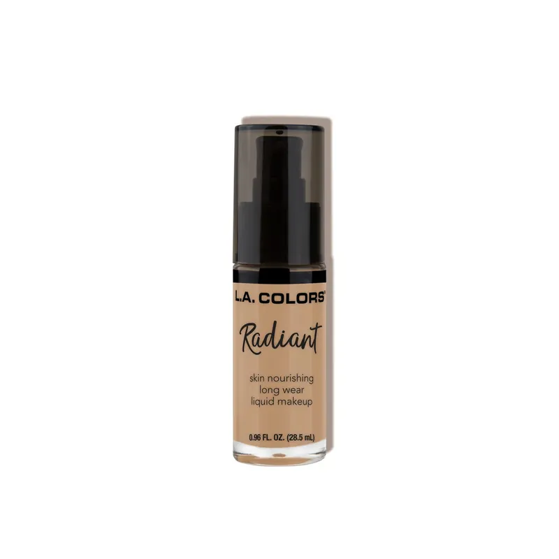 L.A. Colors Radiant Nestemäinen Meikkivoide CLM389 Medium Beige 28.5ml Suomi Toimitus Rajoitettu Tarjous