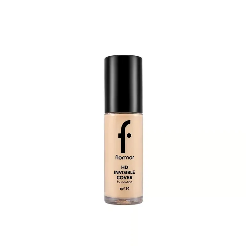 Vain Tänään Flormar Invisible Cover HD Meikkivoide SPF30 40 Light Ivory 30ml Suomi Toimitus