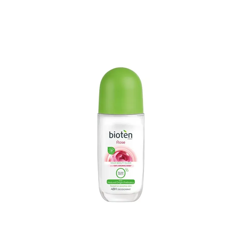bioten Rose Deodorantti Roll-On 50ml Suomi Toimitus Sertifioitu