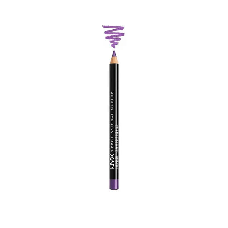 Kampanjahinta NYX Pro Makeup Slim Silmäkynä Purple 1.1g Suomi Toimitus