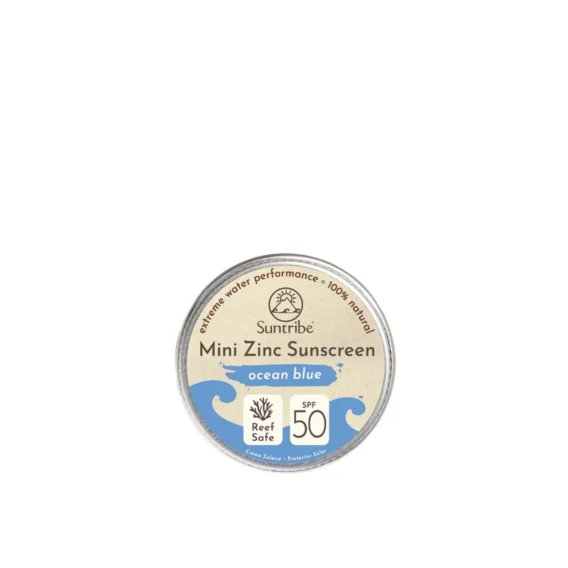 Suntribe Mini Zinc Aurinkovoide SPF50 Ocean Blue 15g Suomi Toimitus Halpa Hinta