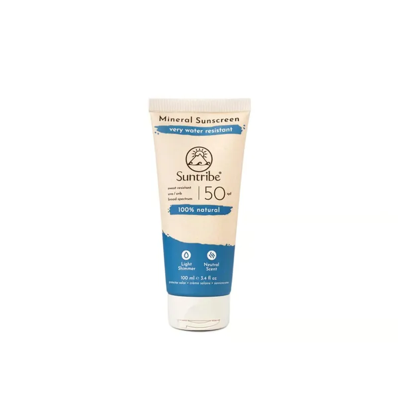 Suntribe Natural Mineral Aurinkovoide SPF50 100ml Suomi Toimitus Osta Tänään