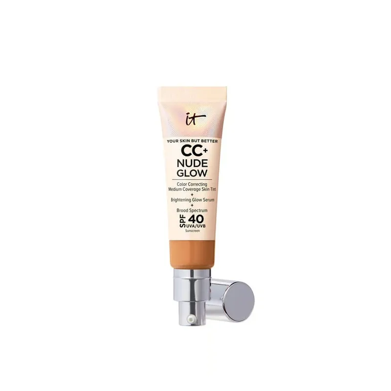IT Cosmetics CC+ Nude Glow Kevyt Meikkivoide SPF40 Tan 32ml Suomi Toimitus Loppuunmyynti