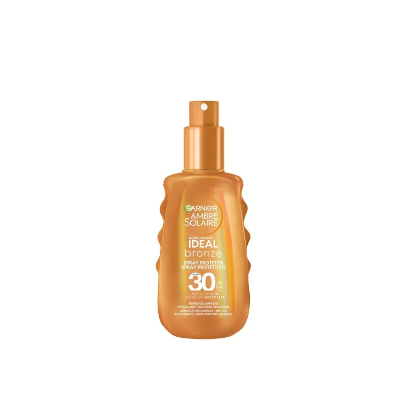 Viikonlopputarjous Garnier Ambre Solaire Ideal Bronze Suojaava Suihke SPF30 150ml Suomi Toimitus