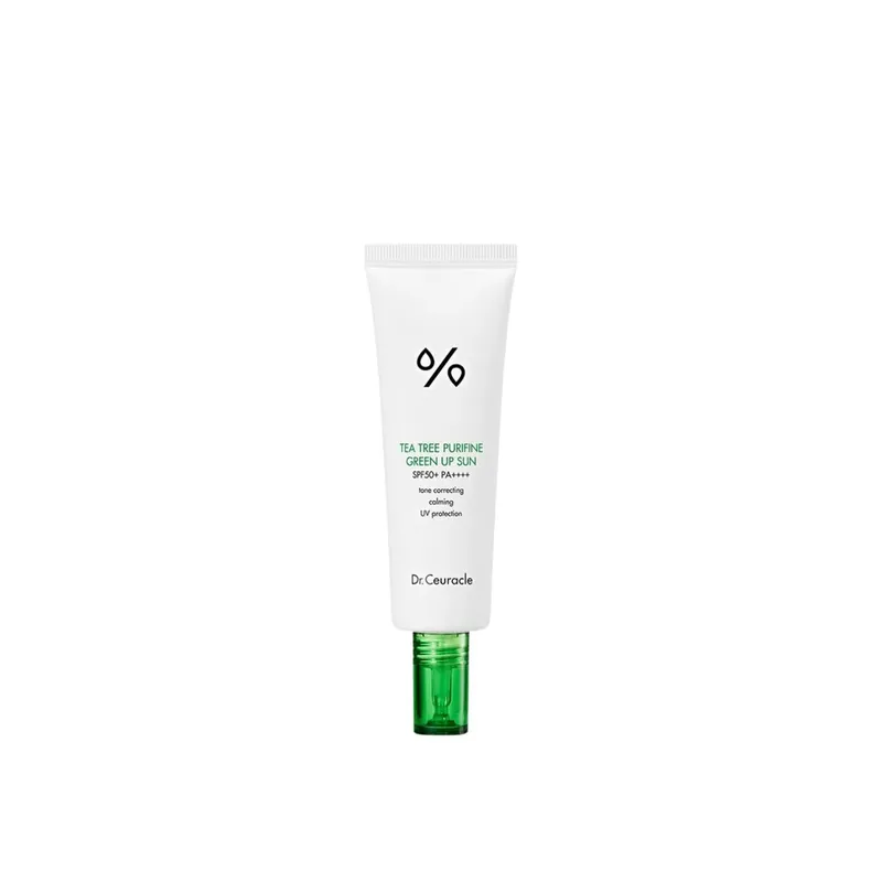 Löytö Dr. Ceuracle Tea Tree Purifine Green Up Aurinkovoide SPF50+ 50ml Suomi Toimitus