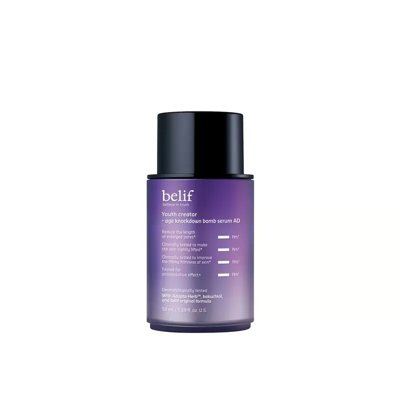 belif Youth Creator Age Knockdown Bomb Seerumi 50ml Suomi Toimitus Uutuus