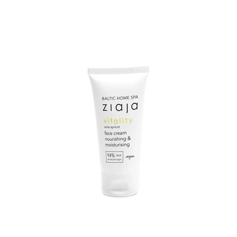 Erikoistarjous Ziaja Baltic Home Spa Vitality Ravitseva & Kosteuttava Kasvovoide 50ml Suomi Toimitus