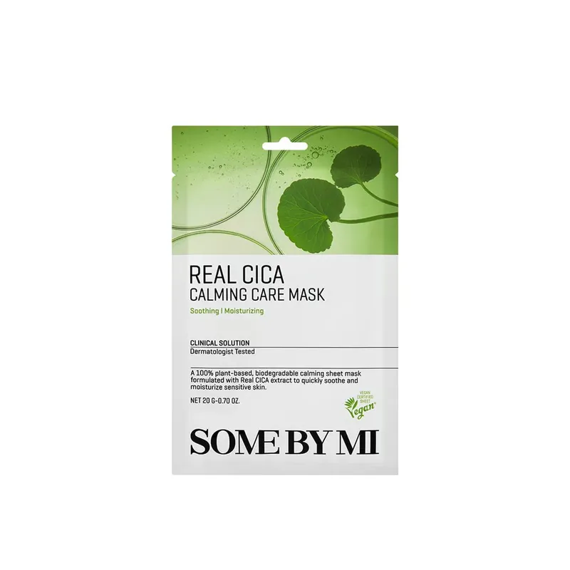 Ajankohtainen Some By Mi Real Cica Rauhoittava Hoitonaamio 20g Suomi Toimitus
