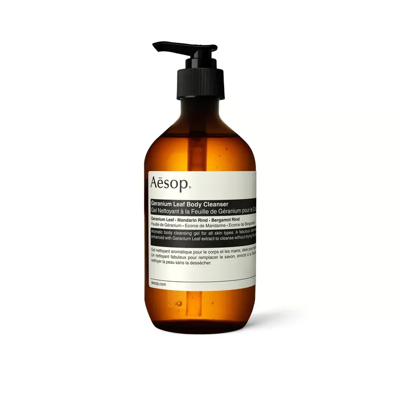 Asiakkaiden Suosikki Aesop Geranium Leaf -vartalonpuhdistusaine 500ml Suomi Toimitus