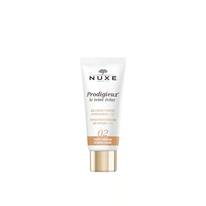 Alennettu Hinta NUXE Prodigieux Sävyttävä Kosteuttava BB-Voide 02 Medium Shade 30ml Suomi Toimitus