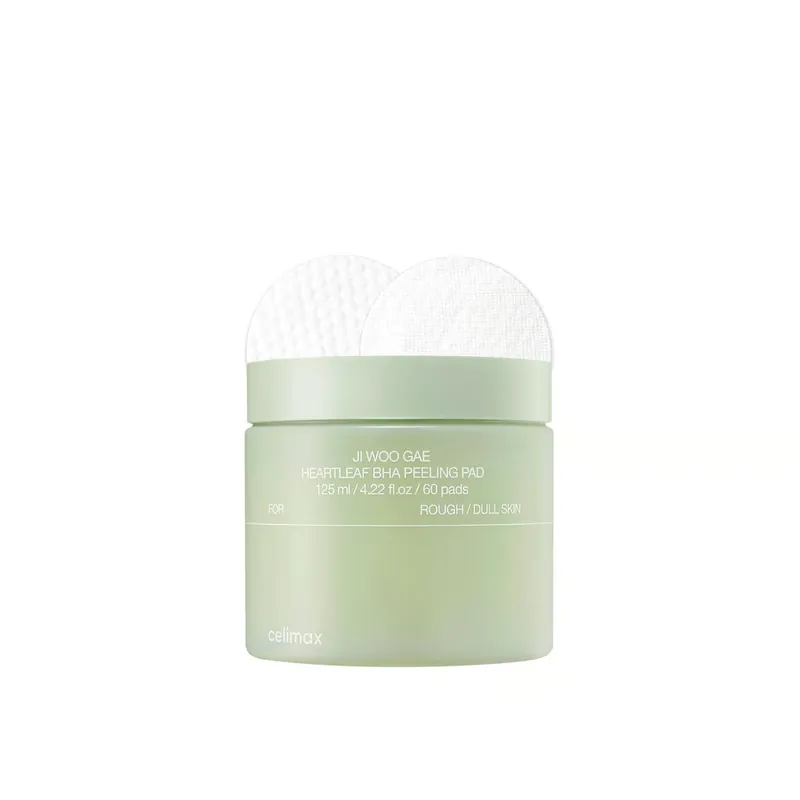Löytö celimax Ji Woo Gae Heartleaf BHA Kuoriva Peeling -laput x60 Suomi Toimitus