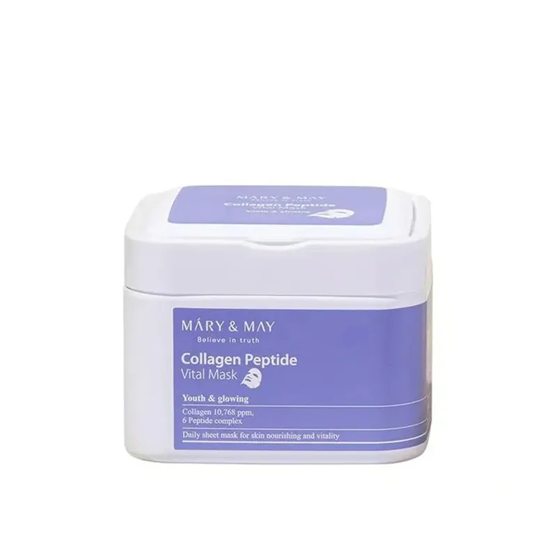 Mary & May Collagen Peptide Vital -naamio x30 Suomi Toimitus Nopea Toimitus