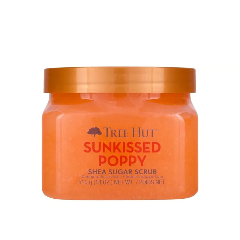 Osta Tänään Tree Hut Sunkissed Poppy Shea Sokerikuorinta 510g Suomi Toimitus