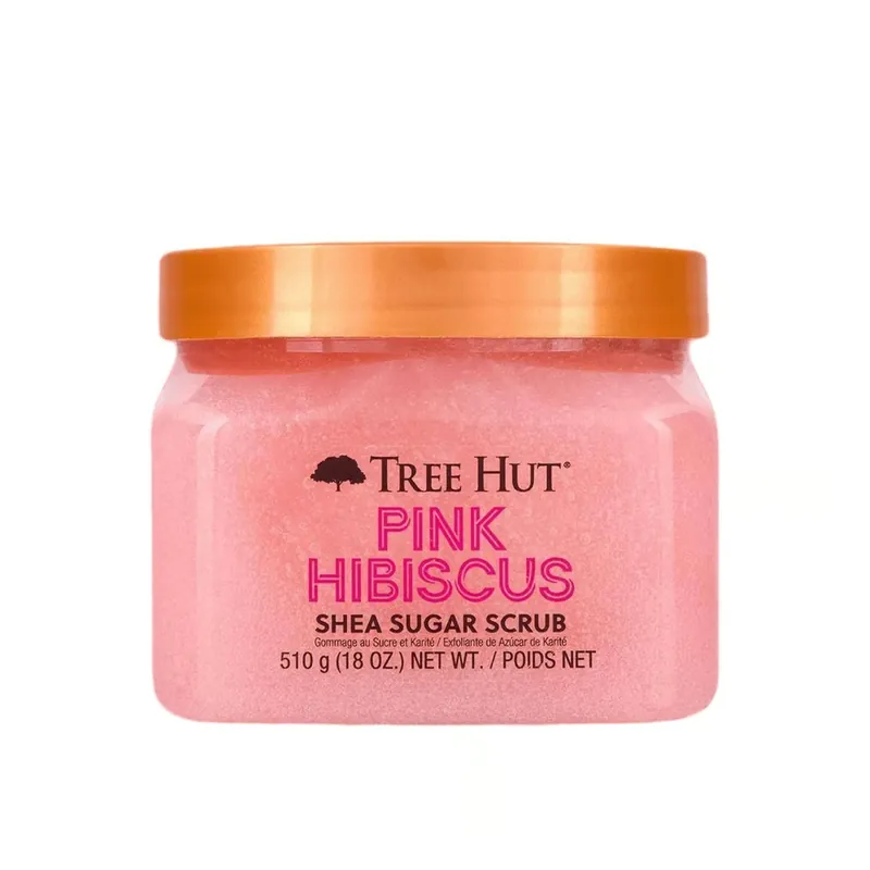Tree Hut Pink Hibiscus Shea Sokerikuorinta 510g Suomi Toimitus Turvallinen Maksu