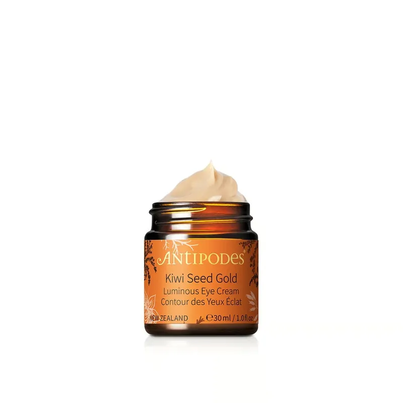 Antipodes Kiwi Seed Gold Luminous Silmävoide 30ml Suomi Toimitus Ilmainen Palautus