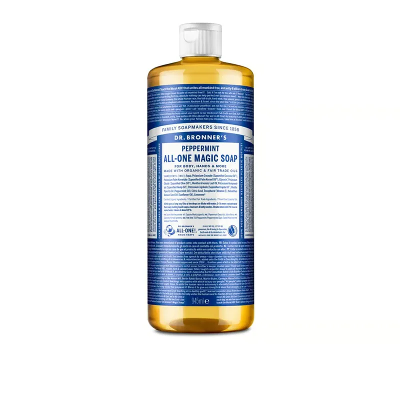 Dr. Bronner‘s All-One Taikasaippua Piparminttu Suomi Toimitus Asiakkaiden Suosikki