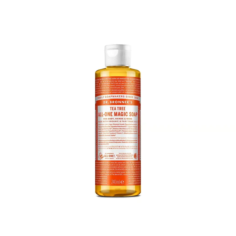 Tarjoushinta Dr. Bronner‘s All-One Taikasaippua Teepuu Suomi Toimitus