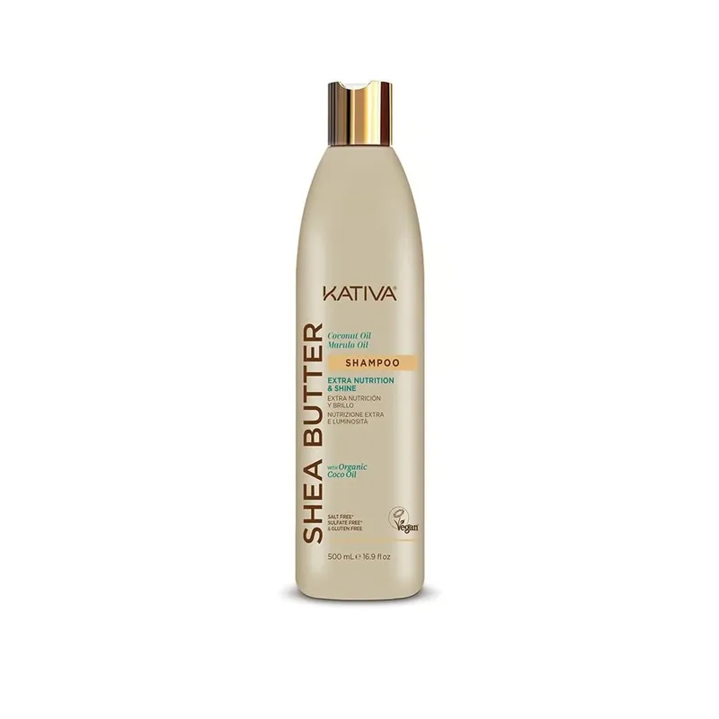 Kativa Shea Butter Ekstraravitseva & Kiiltoa Antava Shampoo 500ml Suomi Toimitus Suoraan Valmistajalta