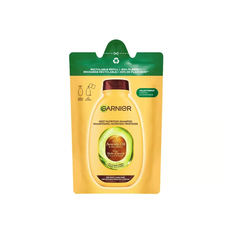 Garnier Ultimate Blends Avokadoöljy & Sheavoi Shampoo Täyttöpakkaus 250ml Suomi Toimitus Osta Tänään
