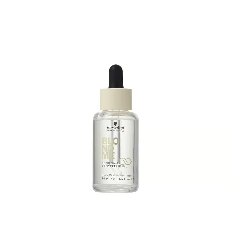Tehdashinta Schwarzkopf BLONDME Bondfinity Syväkorjaava Öljy 50ml Suomi Toimitus