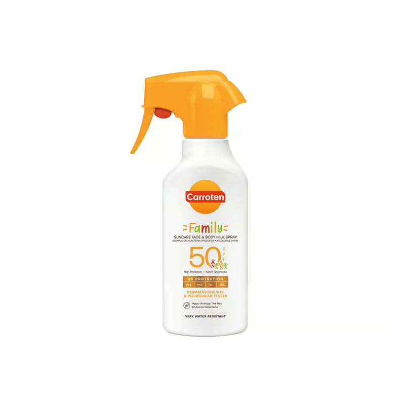 Carroten Family Face & Body Suihkemaito SPF50 270ml Suomi Toimitus Alennettu Hinta