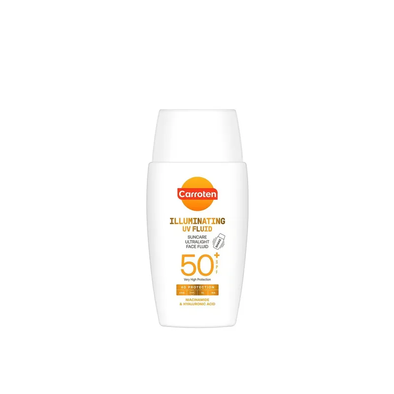Carroten Kirkastava UV-Kasvofluidi SPF50+ 50ml Suomi Toimitus Tarjoushinta
