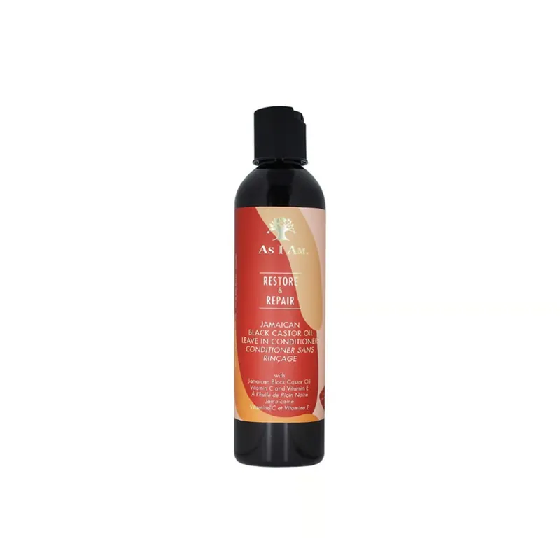 Bestseller As I Am Restore & Repair Jamaican Black Castor Oil Leave-In Hoitoaine 237ml Suomi Toimitus