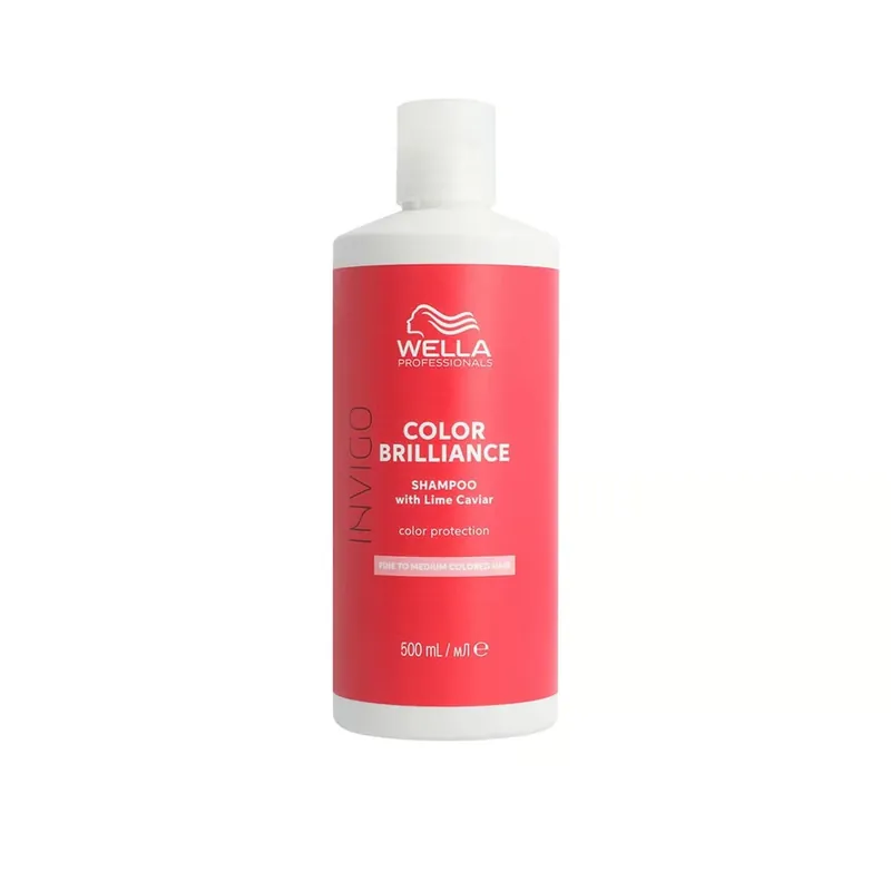 Aito Wella Invigo Color Brilliance Shampoo Ohuille ja Keskipaksuille Värjätyille Hiuksille 500ml Suomi Toimitus