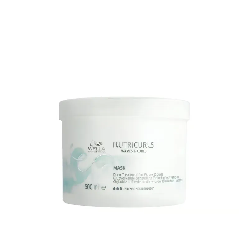Wella Nutricurls Aallot & Kiharat -naamio 500ml Suomi Toimitus Alennettu Hinta