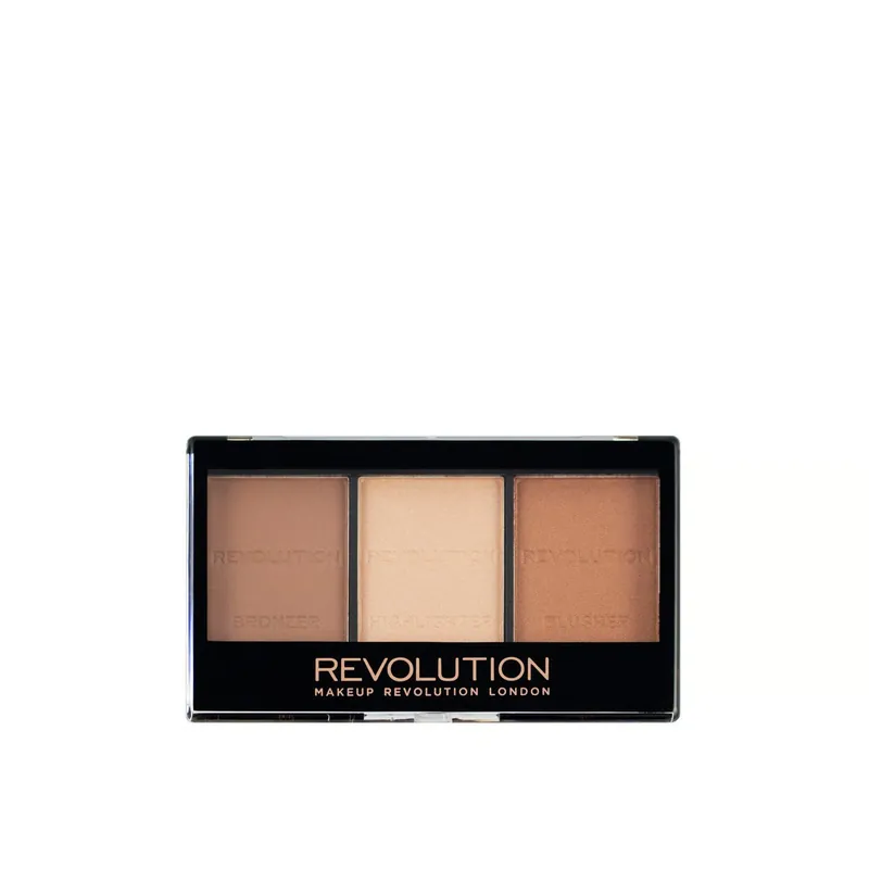 Älä Missaa Makeup Revolution Ultra Sculpt & Contour -kontuurikitti Ultra Light/Medium C04 Suomi Toimitus