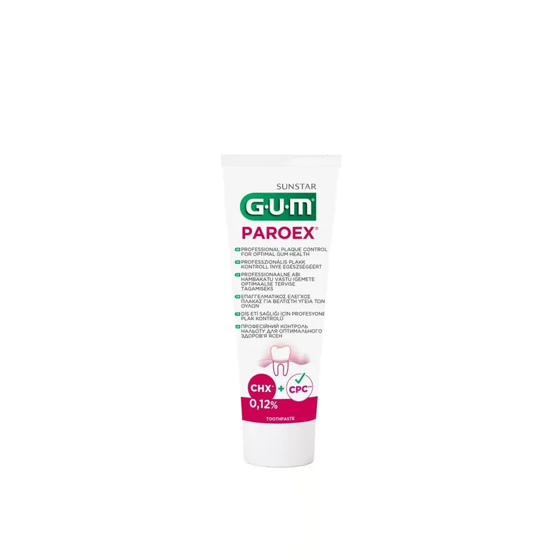 Älä Missaa GUM Paroex 0,12% Tehotoiminta Hammastahna 75ml Suomi Toimitus