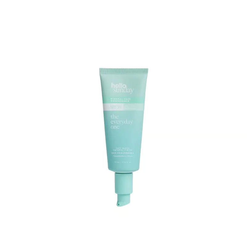 Ilmainen Palautus Hello Sunday The Everyday One Mineraalinen Kasvokosteusvoide SPF50 70ml Suomi Toimitus