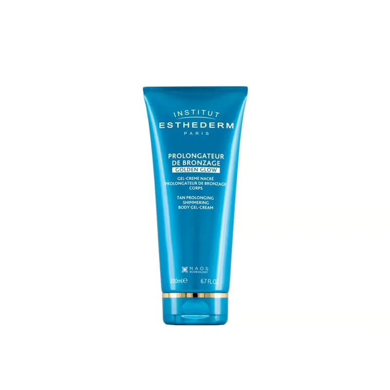 Alennus Esthederm Golden Glow Rusketusta Pidentävä Kimalteleva Vartalogeeli-Voide 200ml Suomi Toimitus