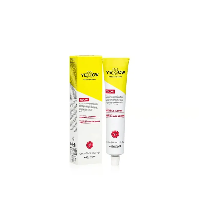 Yellow Professional Color Pysyvä Kosmeettinen Värjäysvoide 10.1 Lightest Ash Blonde 100ml Suomi Toimitus Alennettu