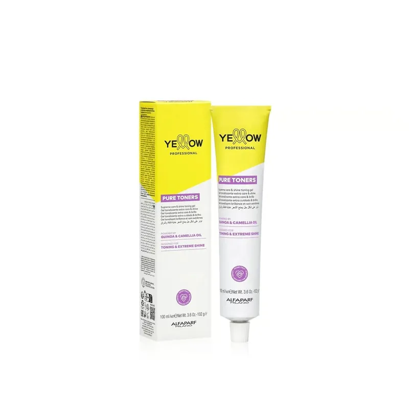 Tilaa Heti Yellow Professional Pure Toners Supreme Care & Shine Sävyttävä Geeli .2 Sweet Violet 100ml Suomi Toimitus