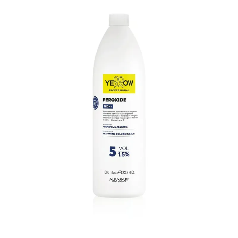Ajankohtainen Yellow Professional Tech+ Stabiloitu Vetyperoksidivoide 5 Vol 1L Suomi Toimitus