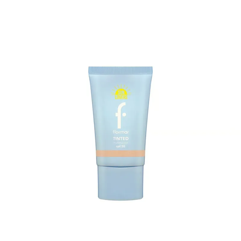 Tarjous Flormar Sun Lovers Sävyttävä Kosteusvoide SPF50 006 Golden Beige 30ml Suomi Toimitus