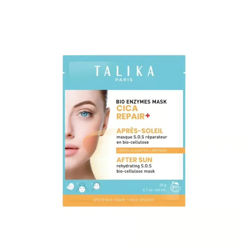 Talika Bio Enzymes Cica Repair+ Aurinkoaltistuksen Jälkeinen Naamio 20g Suomi Toimitus Tilaa Heti