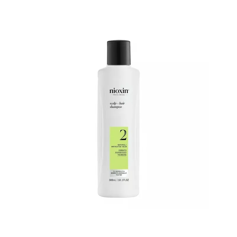 Nioxin System 2 Hiuspohja- + Hiusshampoo Suomi Toimitus Pikatoimitus