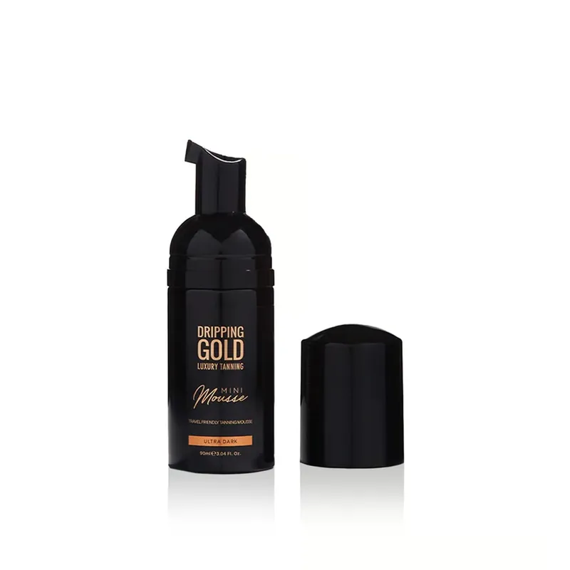 Dripping Gold Luxury Tanning Mini Itseruskettava Vaahto Ultra Dark 90ml Suomi Toimitus Turvallinen Maksu